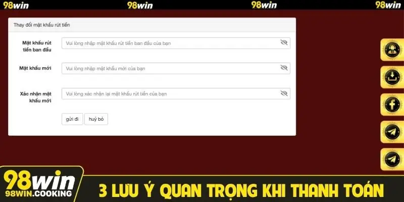 3 lưu ý quan trọng khi thao tác thanh toán