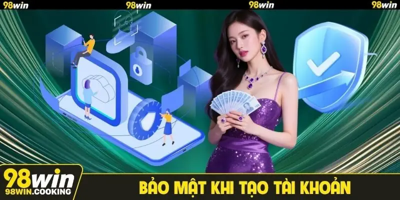 Bảo mật khi tạo tài khoản